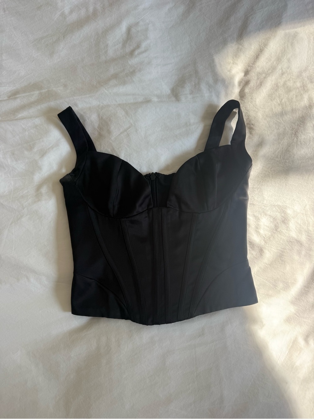 House of CB Black Corset Top